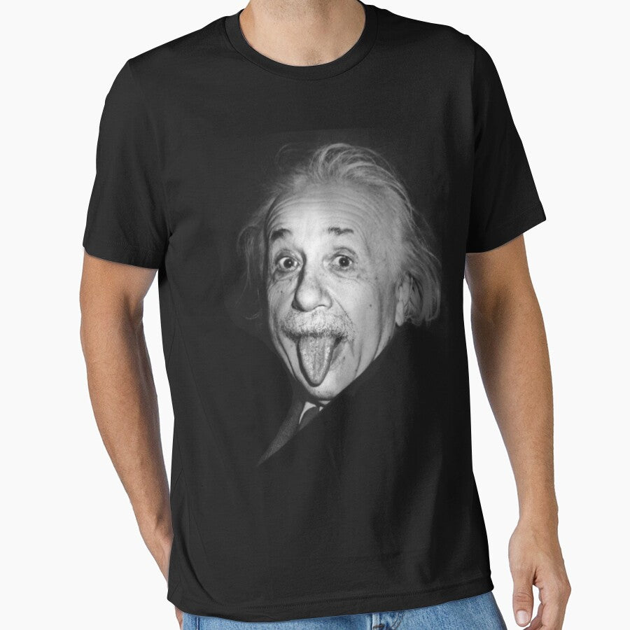 Albert Einstein Genius Tongue Funny (1) by vlorsioib
