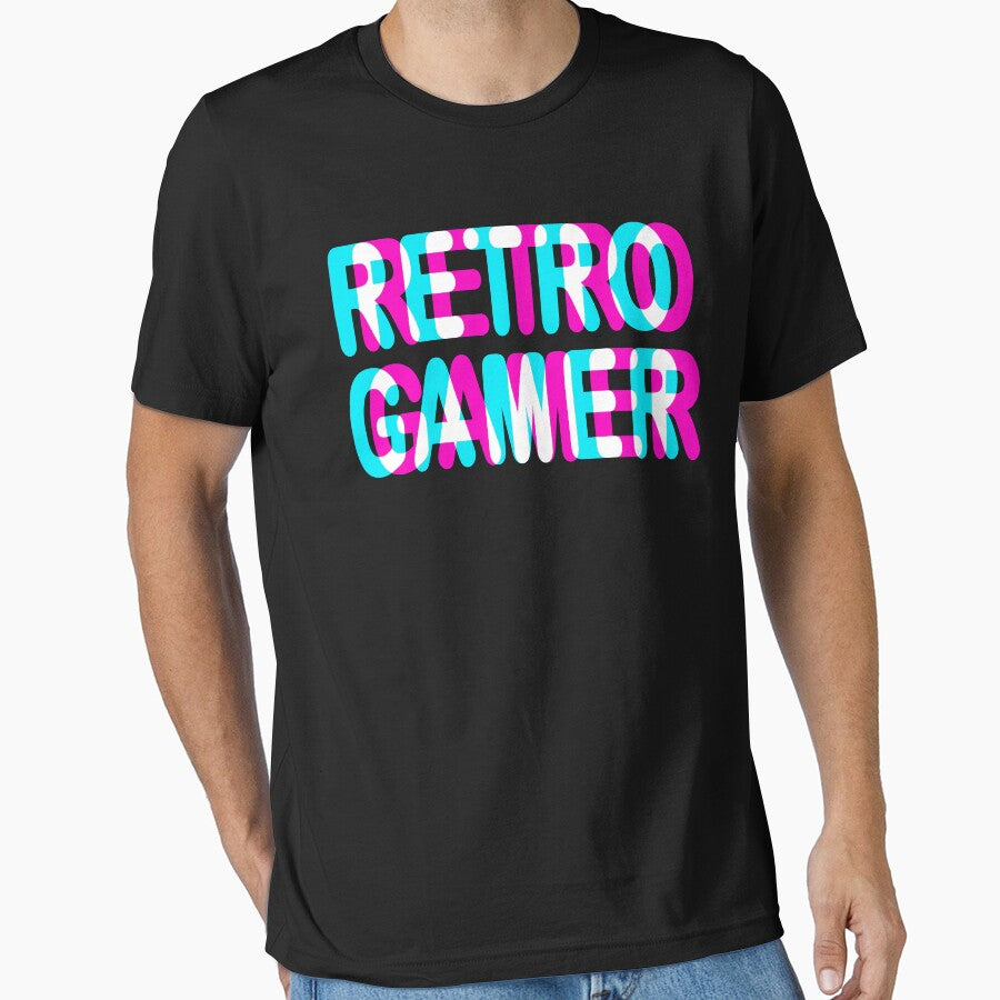GAMING - RETRO GAMER - TRIPPY 3D GAMING by ShirtWreck