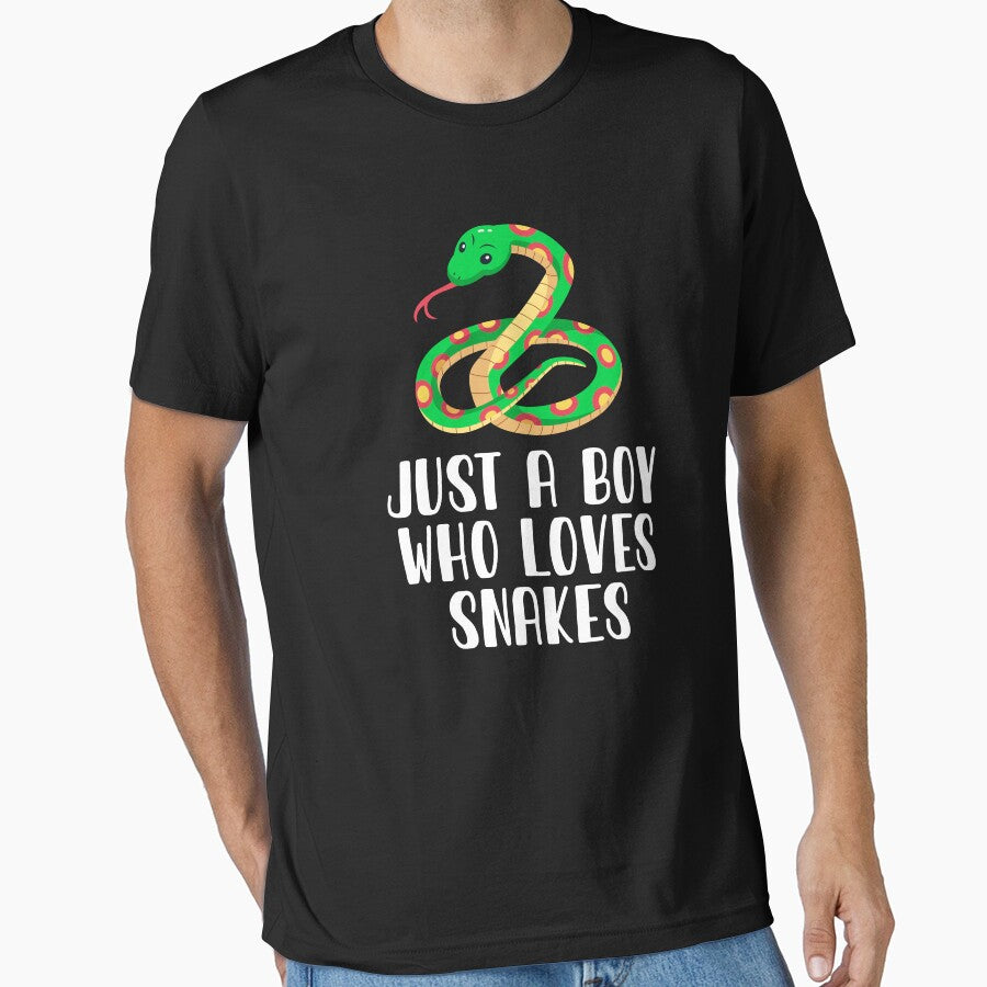 Just A Boy Who Loves Snakes by CosmoKitsch