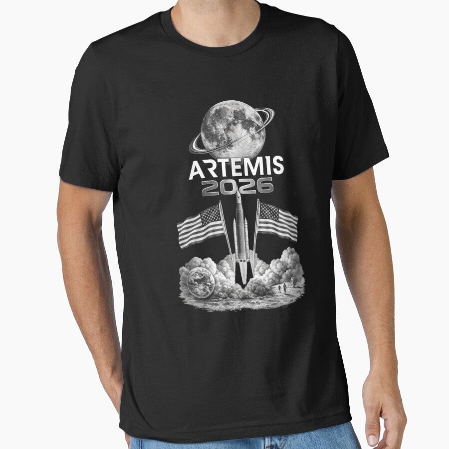 Artemis 2026 Moon Mission NASA Space Program Exploration by Vlinart