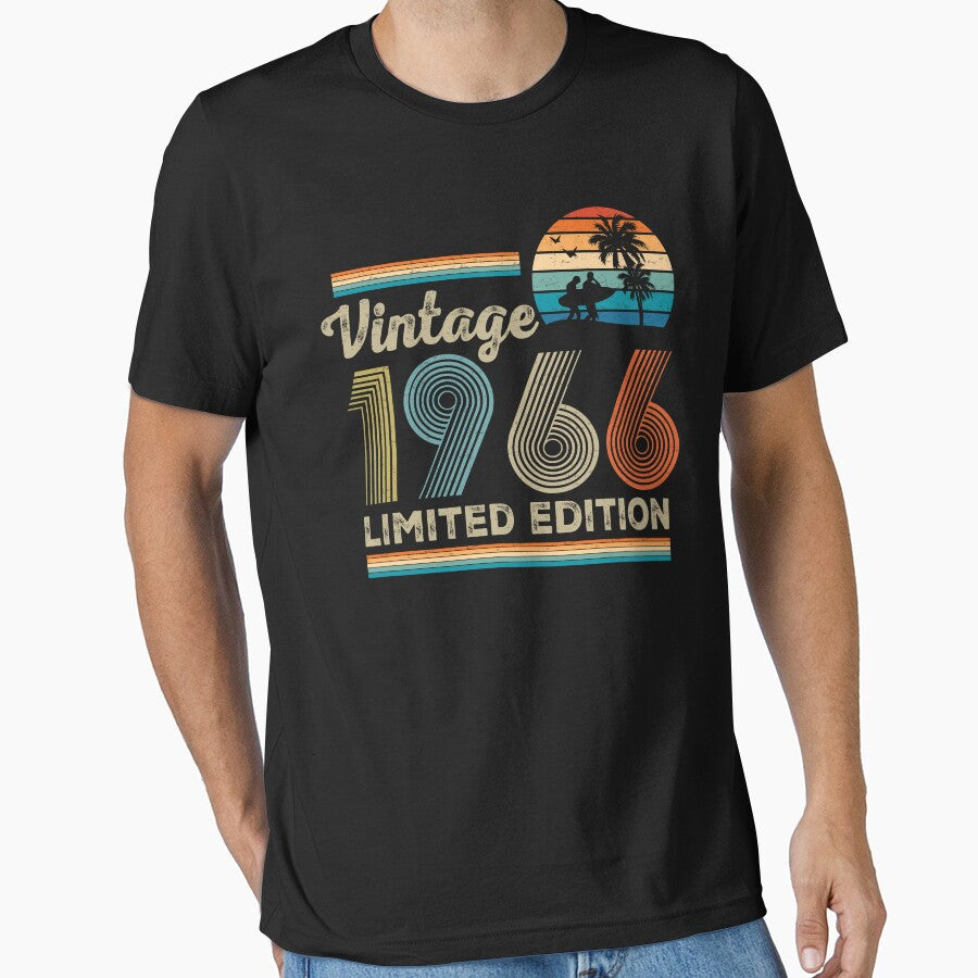 Vintage 1966, 60th Birthday Gift Distressed Design by FernaRoje