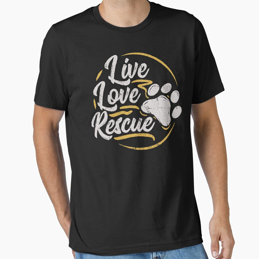 Live Love Rescue - Dog Lover Adopt a Dog Adoption by JamesClarke84