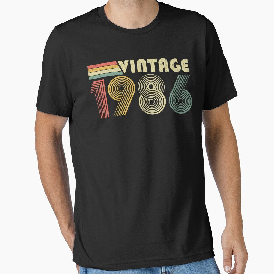 Vintage 1986, 40th Birthday Gift Distressed Design by FernaRoje