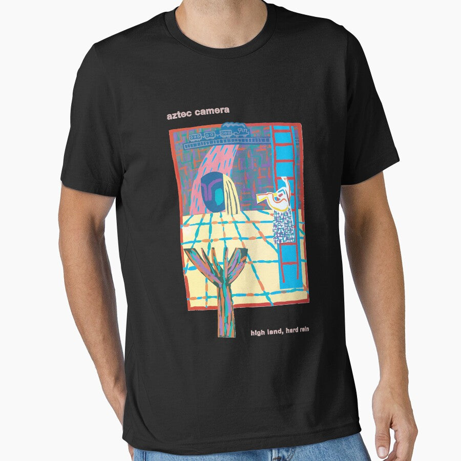Aztec Camera High Land Hard Rain Essential T Shirt by KevinShewmak