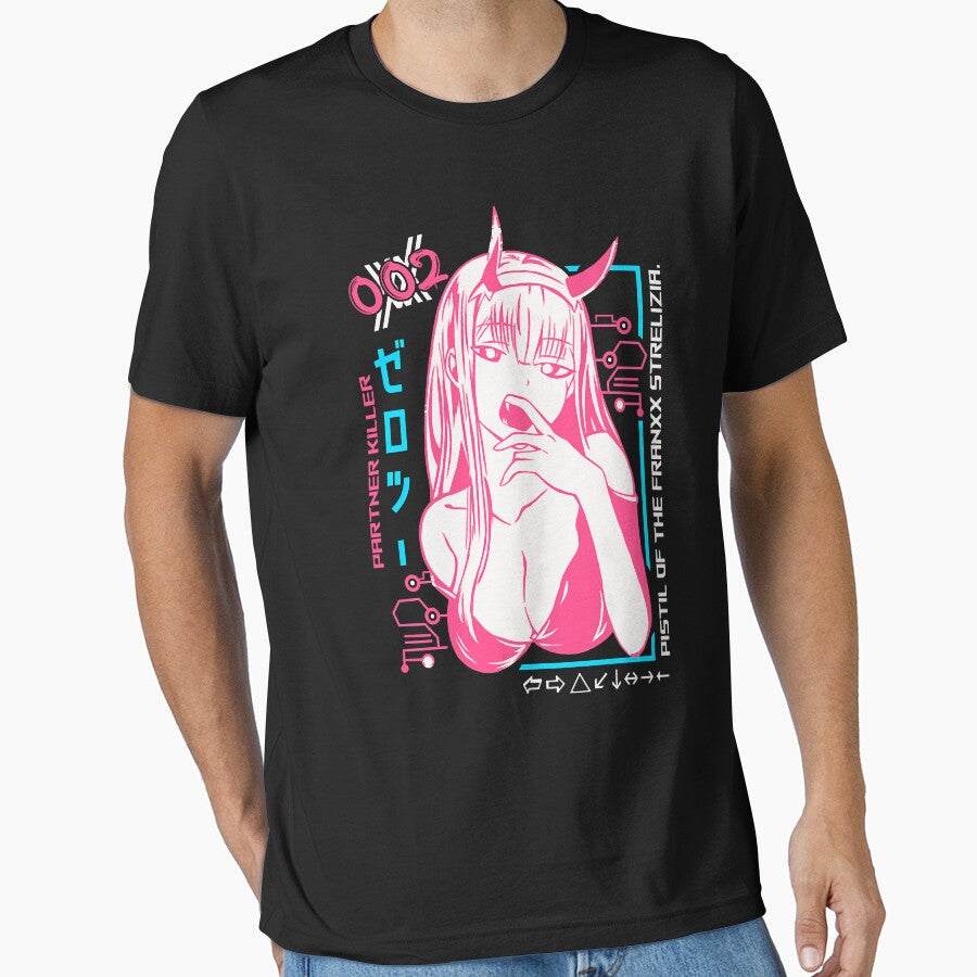 Zero Two Darling Streliziaited - Tshirt by JavonteKub