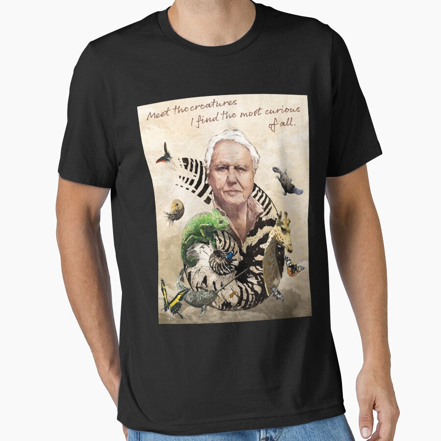 David Attenborough With Animals by Celestia1l24