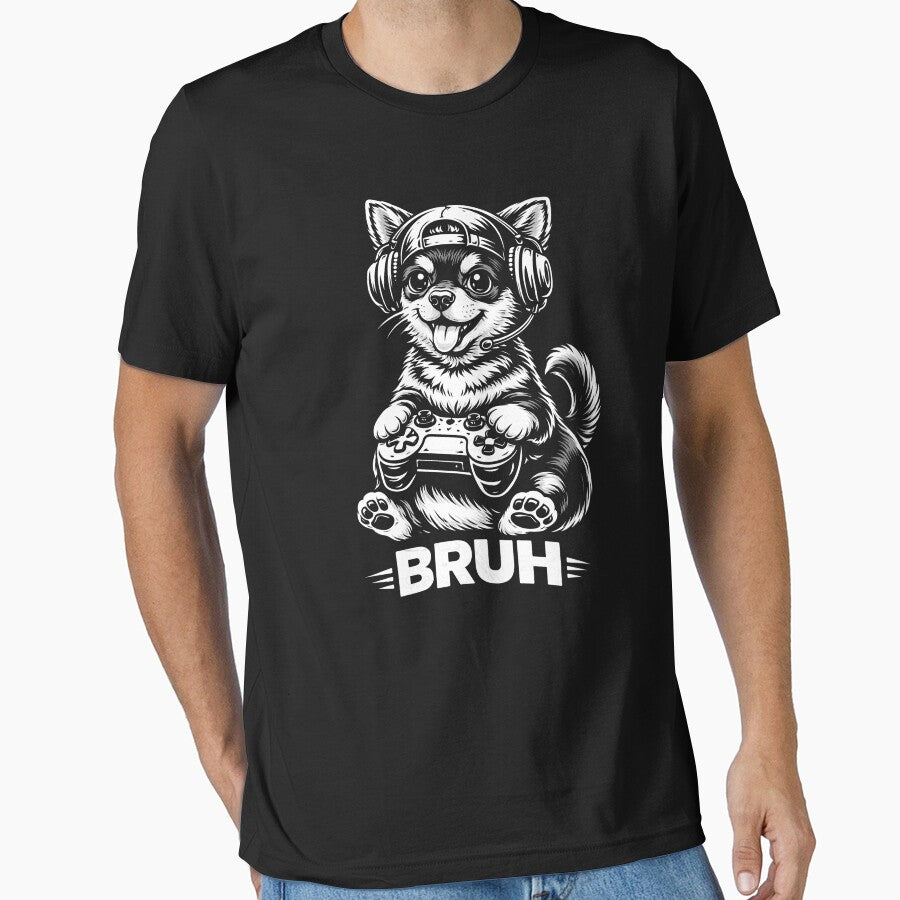Funny Gamer Chihuahua Gaming Meme by Kladhadredo