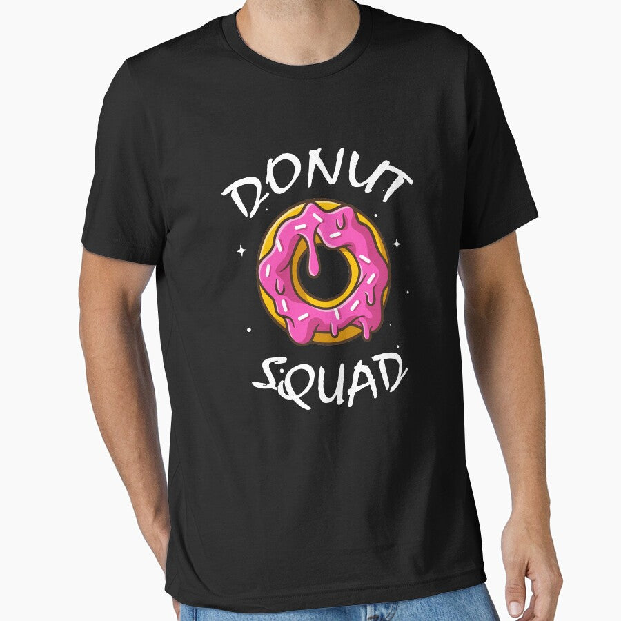 Donut Squad Funny Donut, Donut Lover Birthday Gift for Girls by Tee Revolution