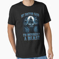 My Doctor Said I'm Morbidly A Beast Funny Alpha Wolf by TropicNut