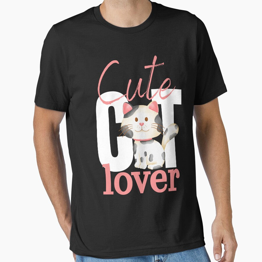 For A Cat Lover, Cute Cat Lover Print - For a cat lover, for a cute cat lover. by Wentoo