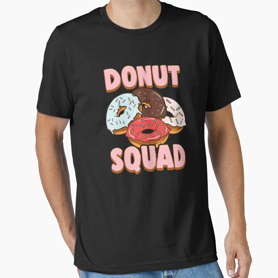 Donut Squad Donut Lover Breakfast Food Pun by perfectpresents