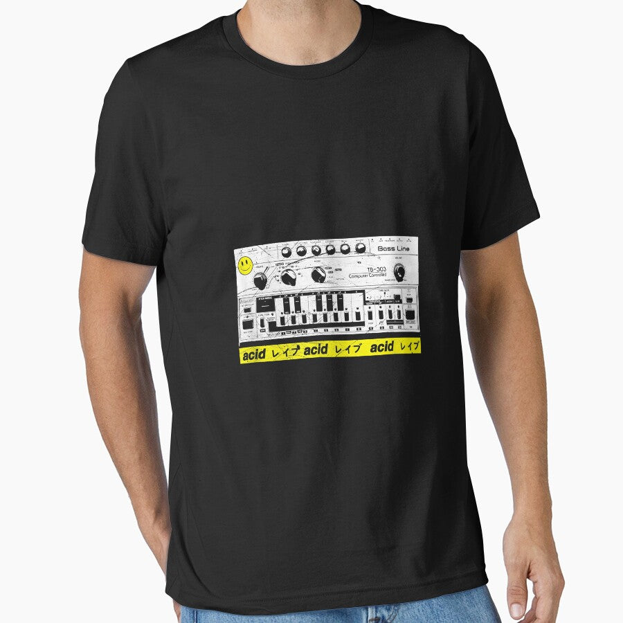 Acid Synthesizer - Techno Rave Synth Nerd 90er by JeffreyMCombs