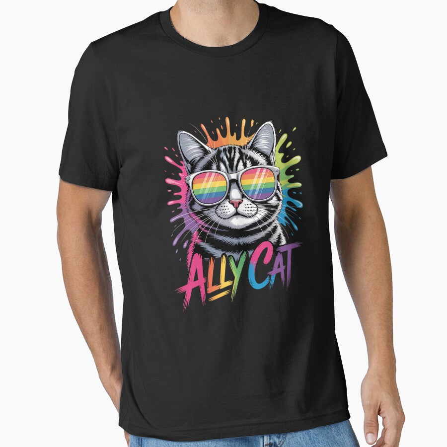 LGBT Ally Cat Pride Cat Pride Parade LGBT Support Equal Rights by AsteriskDatBArt