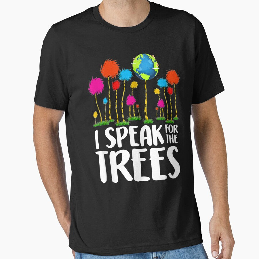 I Speak For Trees Earth Day Save Earth Inspiration Hippie by michaelscoe