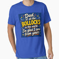 Funny Dad Bollocks Quote Retro Father’s Day Gift Design by UrbanKangaroo