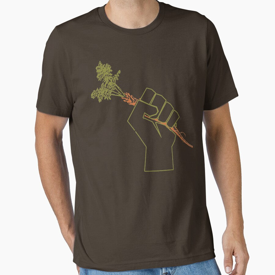 Veggie Permaculture Fist of Solidarity by 321Outright
