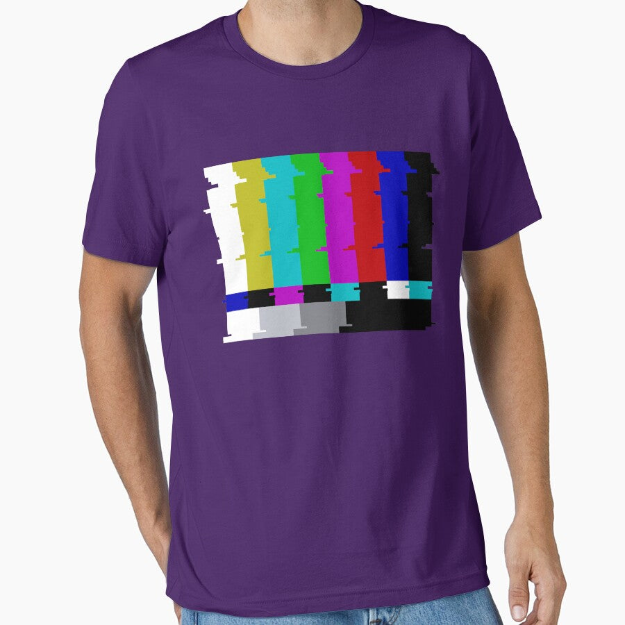 Vintage TV Test Pattern Glitch by Retroperks