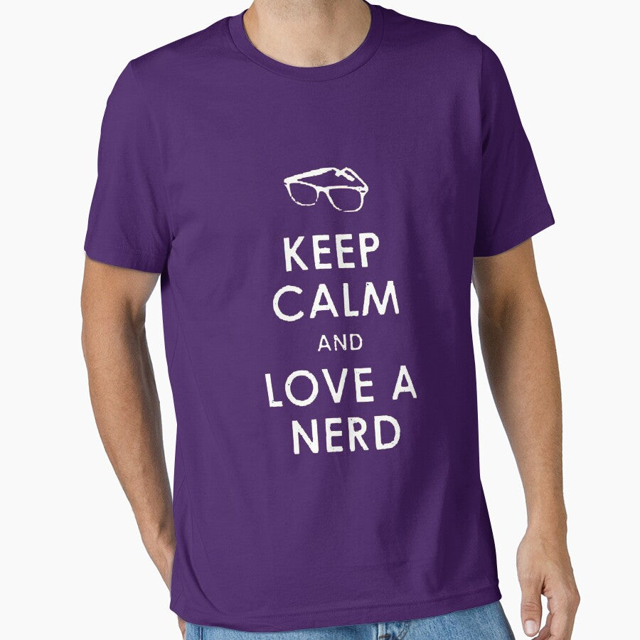 Keep Calm Love a NErd by b8wsa