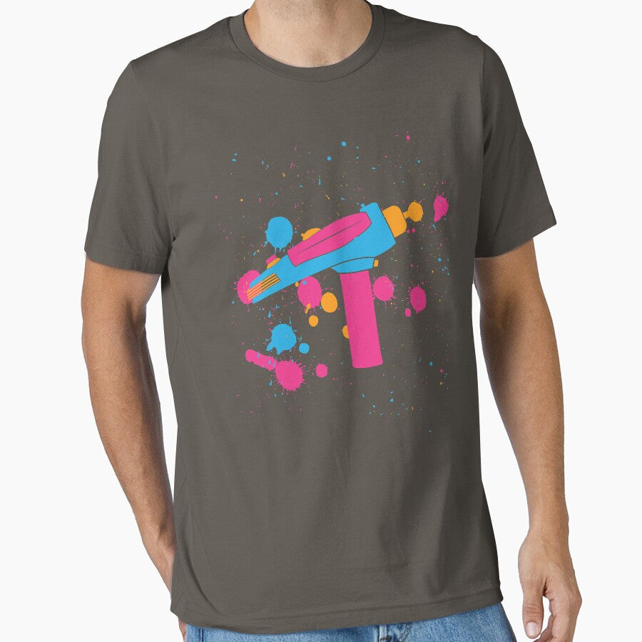 Phaser Paint Splatter (Full Color) by innergeekdesign