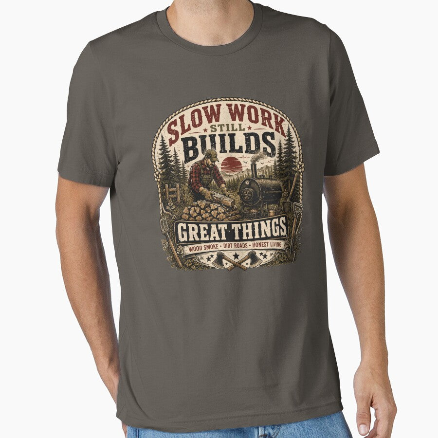 Slow Work Builds Great Things by WindSongDesign