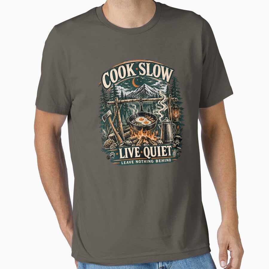 Cook Slow Live Quiet by WindSongDesign