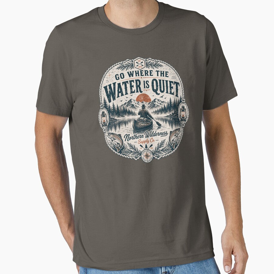 Go Where The Water Is Quiet by WindSongDesign