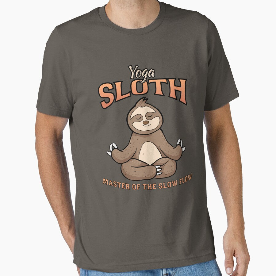 Yoga Sloth by RockBeeDesigns