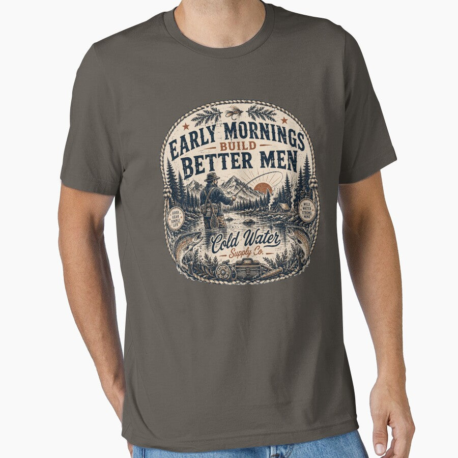Early Mornings Build Better Men by WindSongDesign