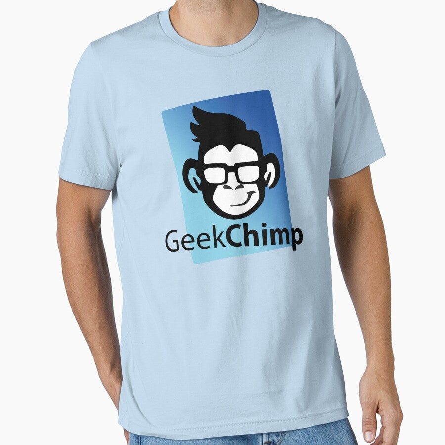 Geek Chimp T-Shirt by wellcesar