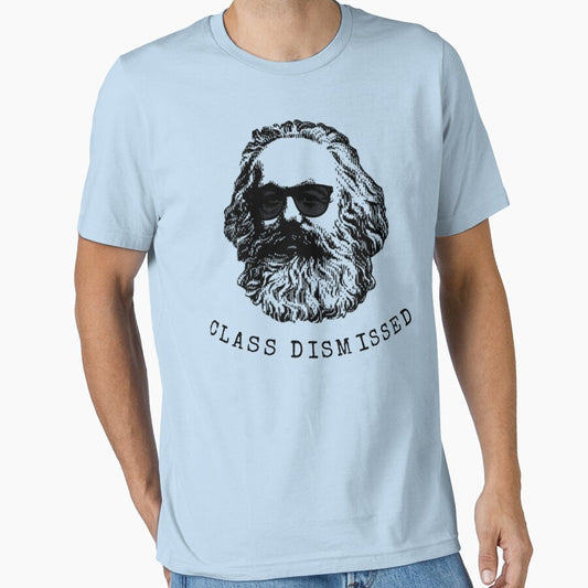 Cool Karl Marx Funny Socialism Class Dismissed Essential T-Shirt by LeonaGruschka