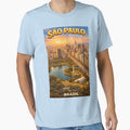 São Paulo Aerial View – Vintage Travel Poster by ElartedeNoel