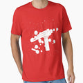 Phaser Paint Splatter (Black and White) by innergeekdesign