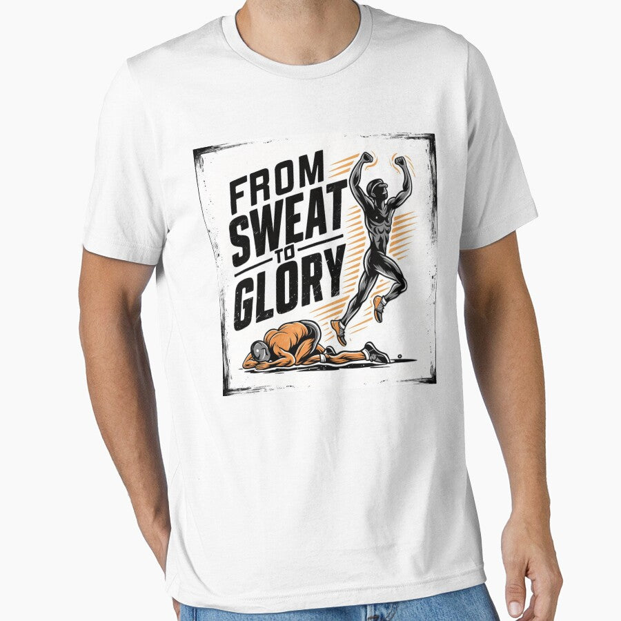 Motivational Fitness Design - From Sweat to Glory by Bmd4Fitness