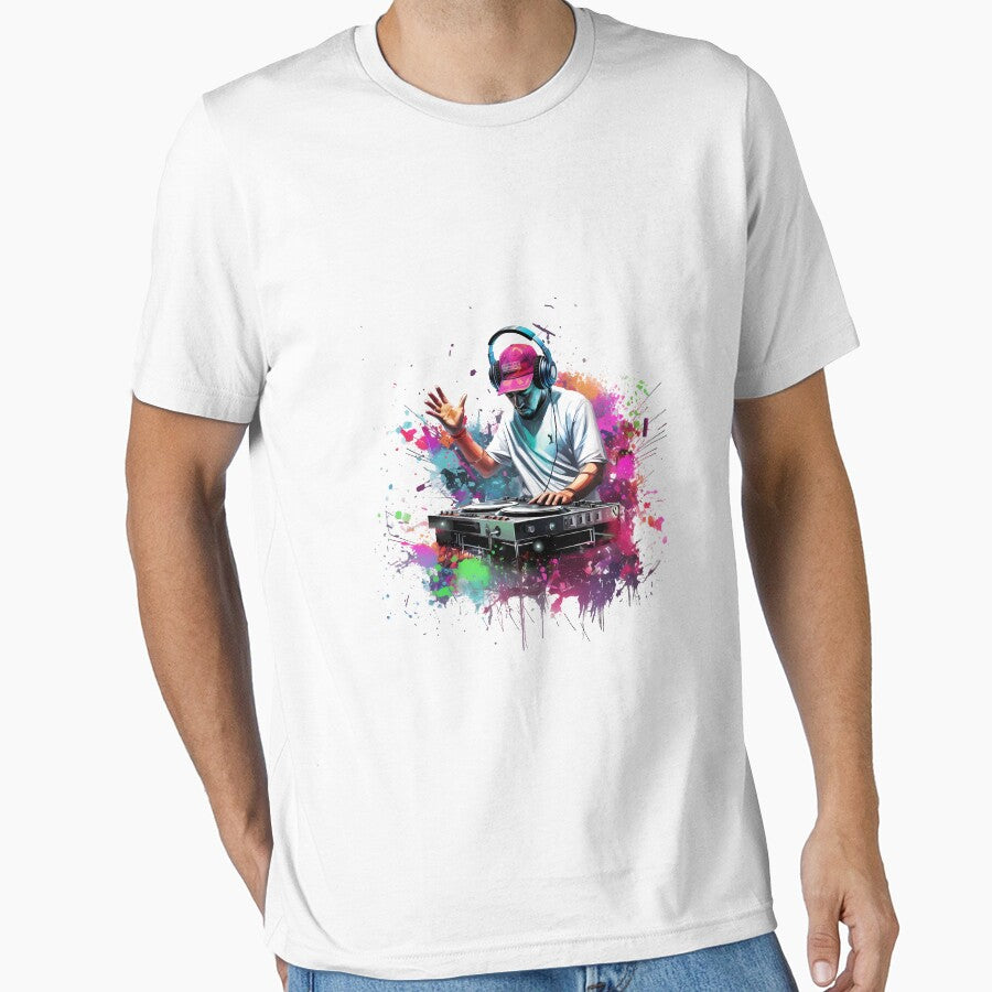 Fashion DJs in Vibrant Graffiti Art by NegarinFashions