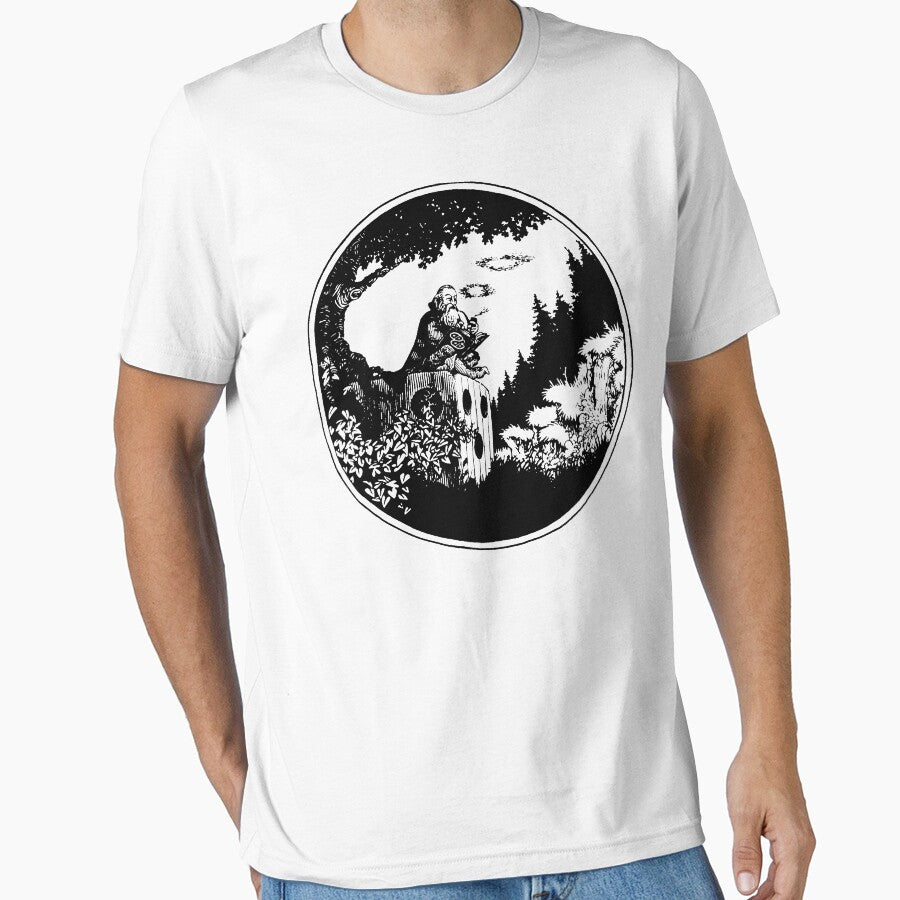 AD&D Smoking Wizard by Cotereaux