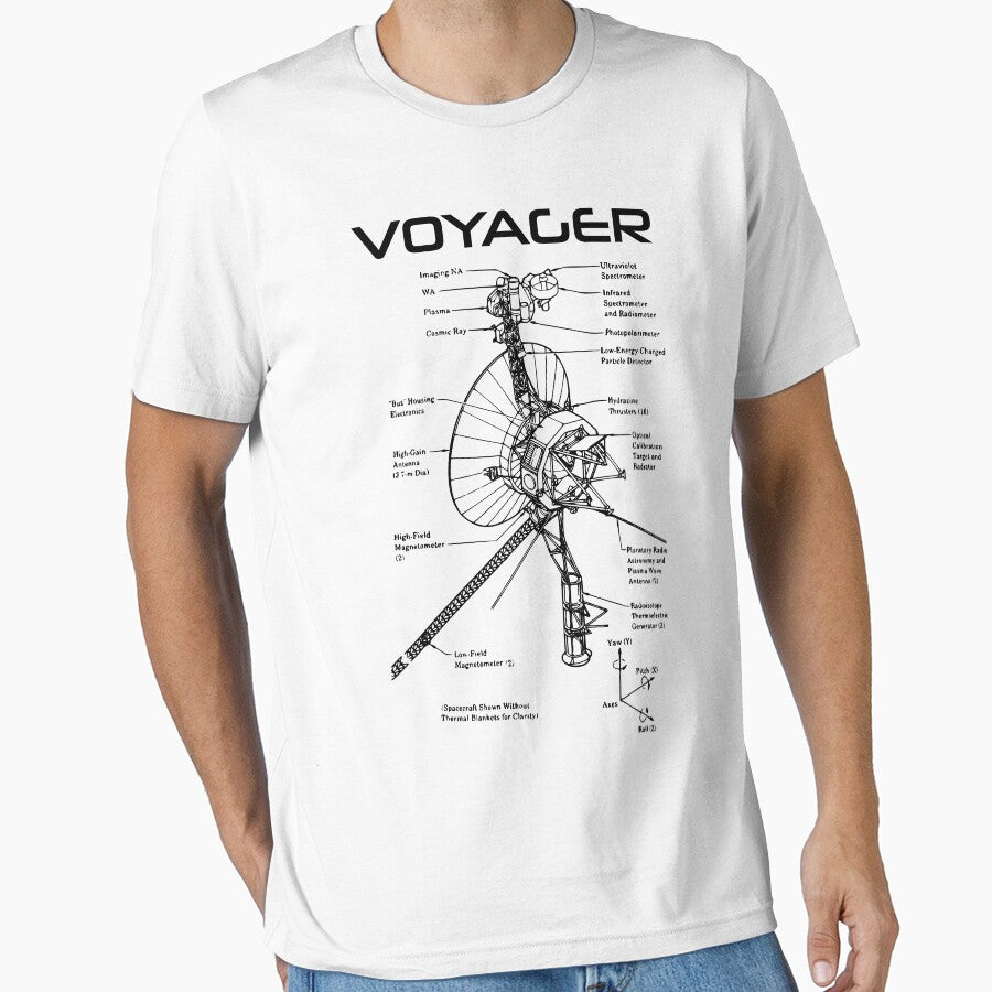Voyager Program - Black Ink by Djidiouf