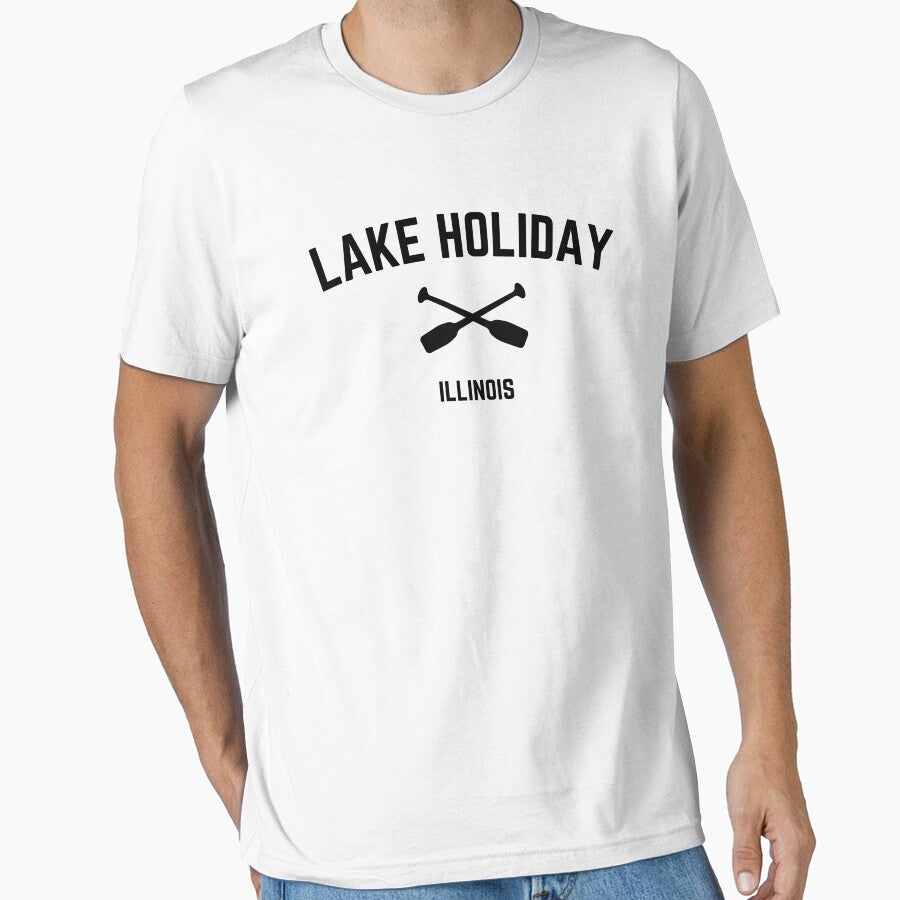Lake Holiday Illinois by MoodyGoodsStudio