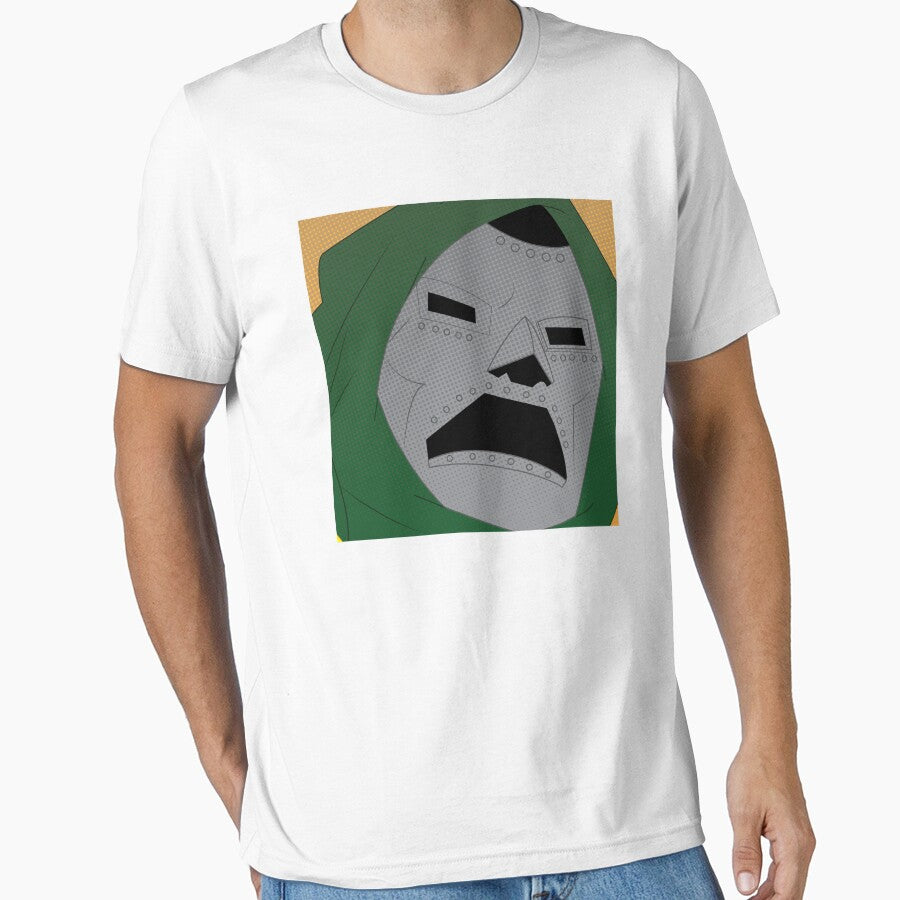 Dr. Doom Halftone by innergeekdesign
