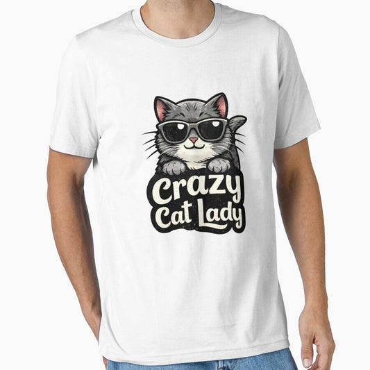 Crazy Cat Lady – Funny Cat Lover by ArtByMuneer