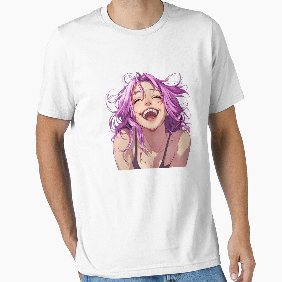 Cute Happy Anime Girl by Doppelganger Studios