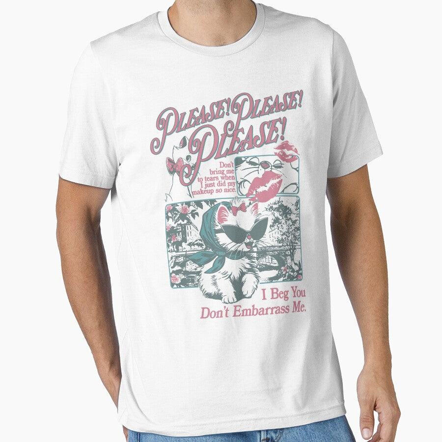 Vintage Please Please Please Cat by collinswired