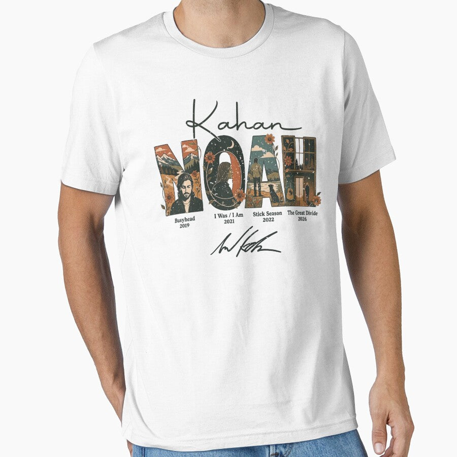 Noah- Kahan Indie Folk Era Stick Season Retro by TaniaSandor