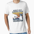 World'S Best Border Collie Grandpaw Vintage by Lopezone