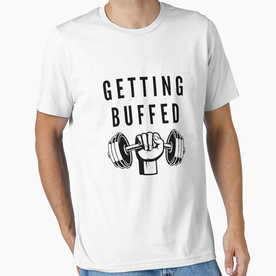 Getting Buffed | Gym Motivation | T-shirt by Neo Mitou