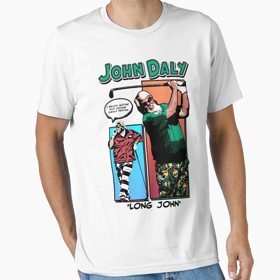 Vintage John Daly Golfing Design by MuellersMelange