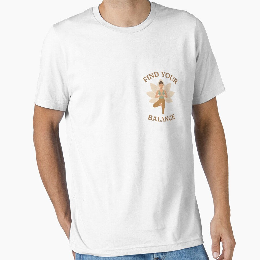 Find Your Balance T Shirt by MAHOartist