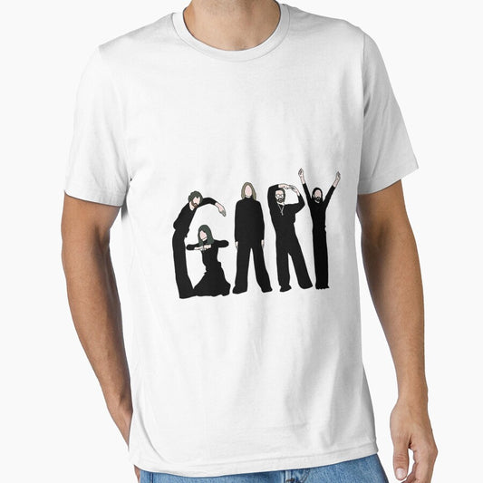 Blossoms Band - Gary Album Artwork Drawing by bocosshlushq