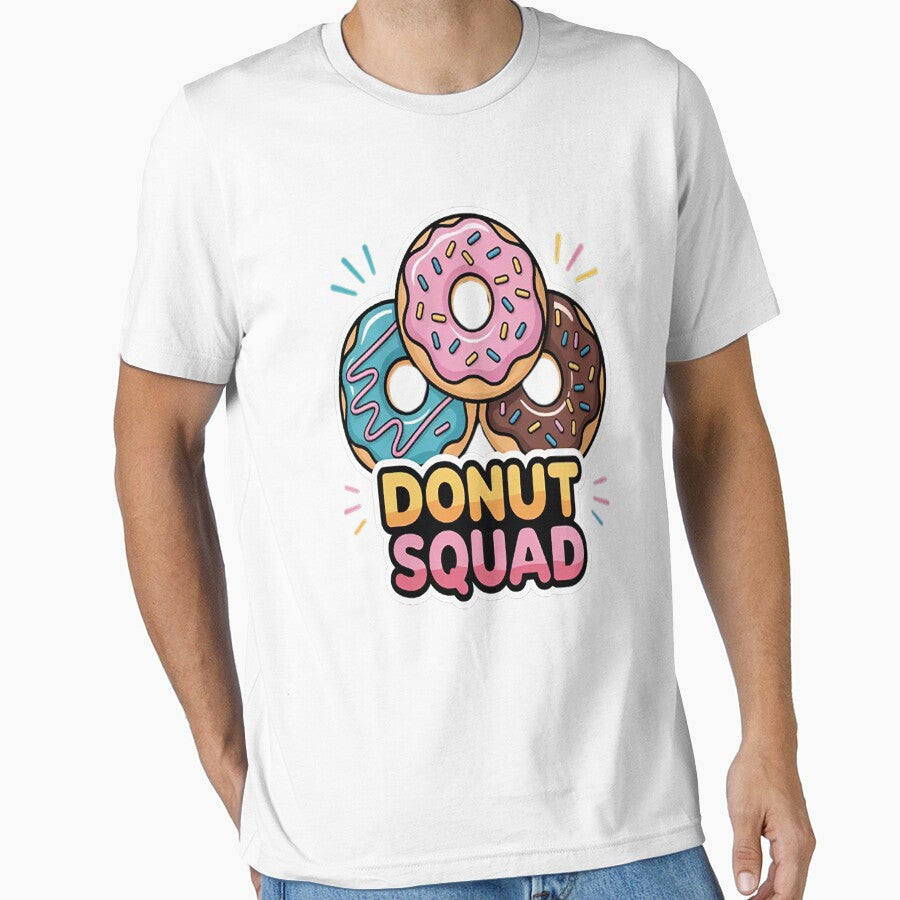 Donut Squad Matching Donut Party Crew Doughnut Sprinkles by TheRetroStyle