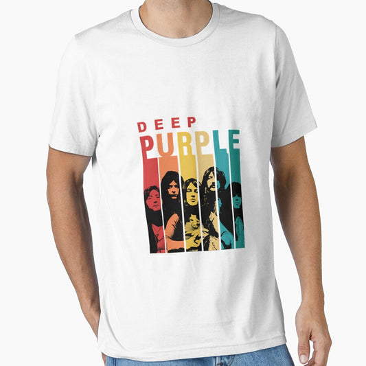 Deep Purple Vintage Band Poster by KhayalSaezo
