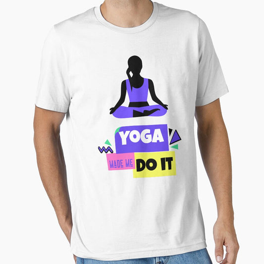 Yoga Made Me Do It Meditation Motivation by ChaseCoClothing